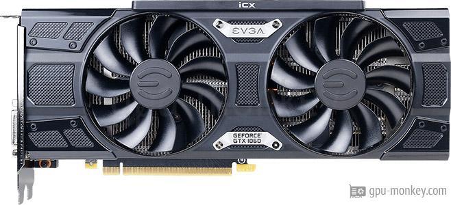 EVGA GeForce GTX 1060 FTW2 DT GAMING 6GB