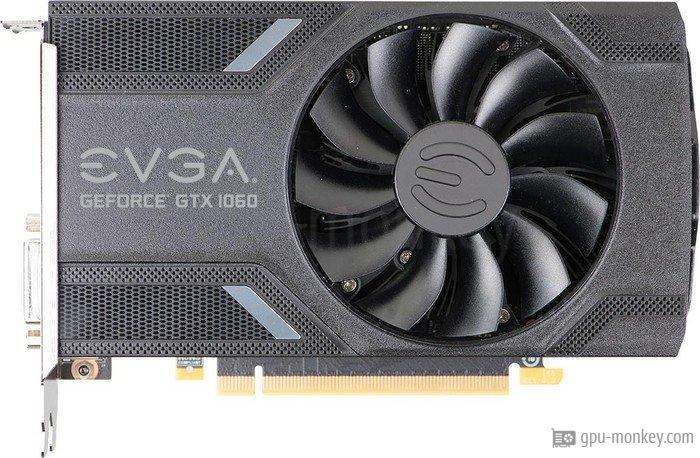 EVGA GeForce GTX 1060 GAMING (Single Fan) 6GB