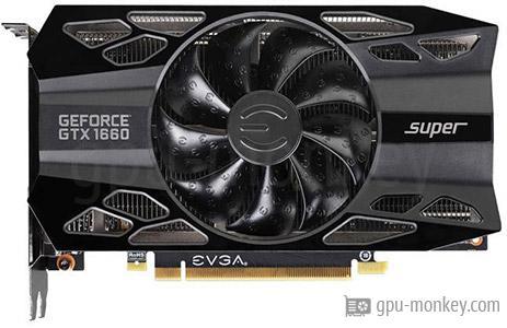 EVGA GeForce GTX 1660 SUPER BLACK GAMING