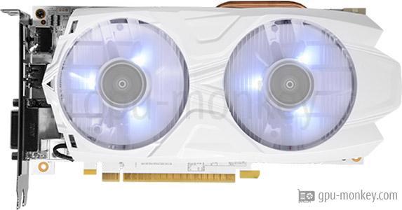 GALAX GeForce GTX 1050 Ti EXOC White