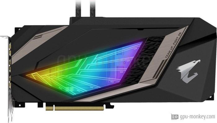 GIGABYTE AORUS GeForce RTX 2080 Ti Xtreme Waterforce 11G