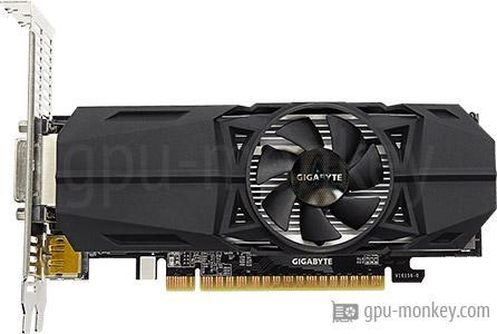 GIGABYTE GeForce GTX 1050 OC Low Profile 2G