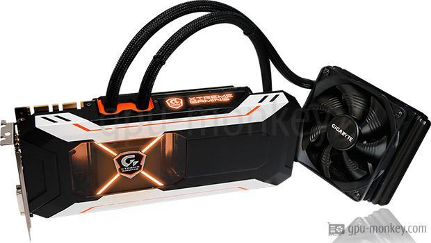 GIGABYTE GeForce GTX 1080 Xtreme Gaming WATERFORCE 8G