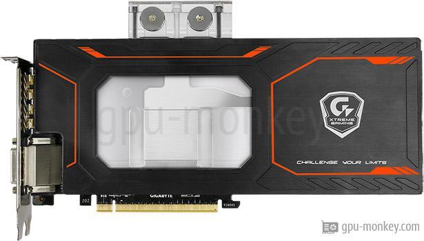 GIGABYTE GeForce GTX 1080 Xtreme Gaming WATERFORCE WB 8G