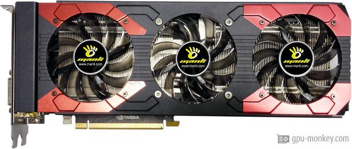 MANLI GeForce GTX 1070 Gallardo (F378G+N424)