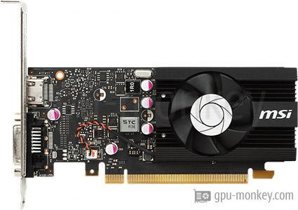 MSI GeForce GT 1030 2G LP OCV1