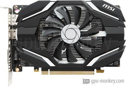 MSI GeForce GTX 1050 2G OCV1