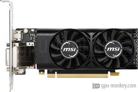 MSI GeForce GTX 1050 2GT LPV3