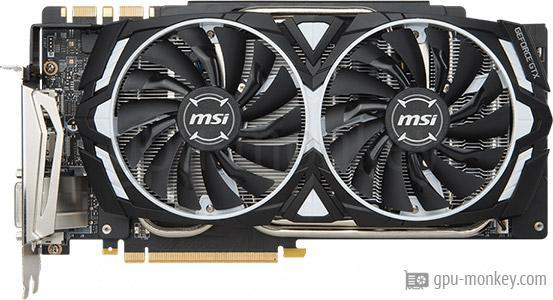 MSI GeForce GTX 1080 Ti ARMOR 11G OC