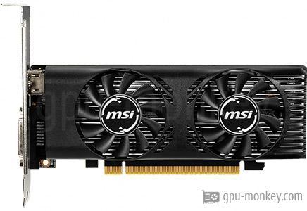 MSI GeForce GTX 1650 4GT LP