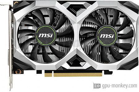 MSI GeForce GTX 1650 VENTUS XS 4G