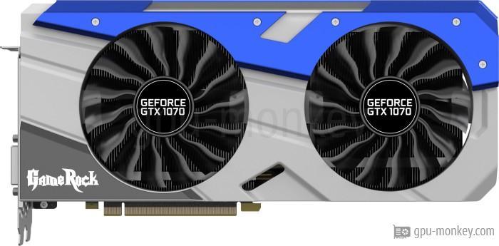 Palit GeForce GTX 1070 Gamerock+