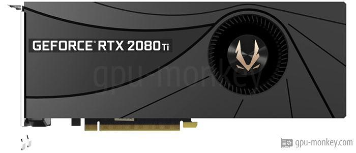 ZOTAC GAMING GeForce RTX 2080 Ti Blower