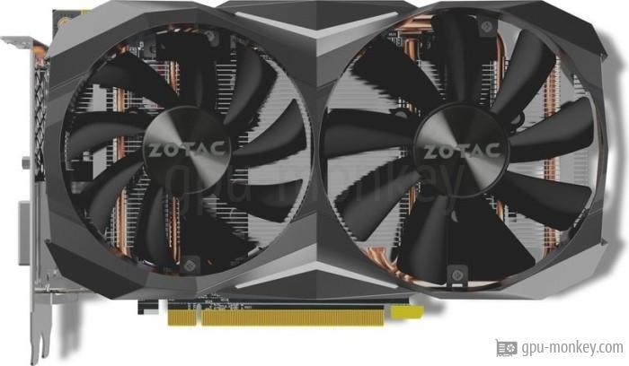 ZOTAC GeForce GTX 1060 AMP Edition 6GB GDDR5X